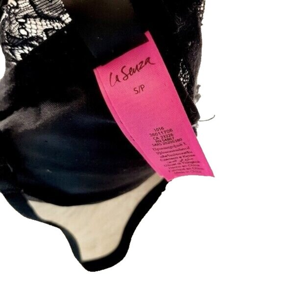 LA SENZA BLACK LACE BRA SIZE SMALL - Picture 7 of 7